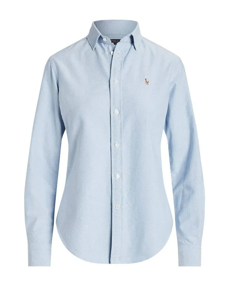 Ralph Lauren Damen Hemdbluse Bleu