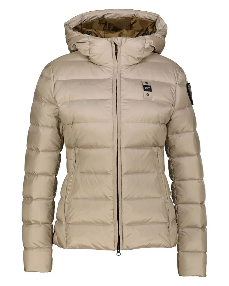 Blauer Damen Daunenjacke CHARME Beige
