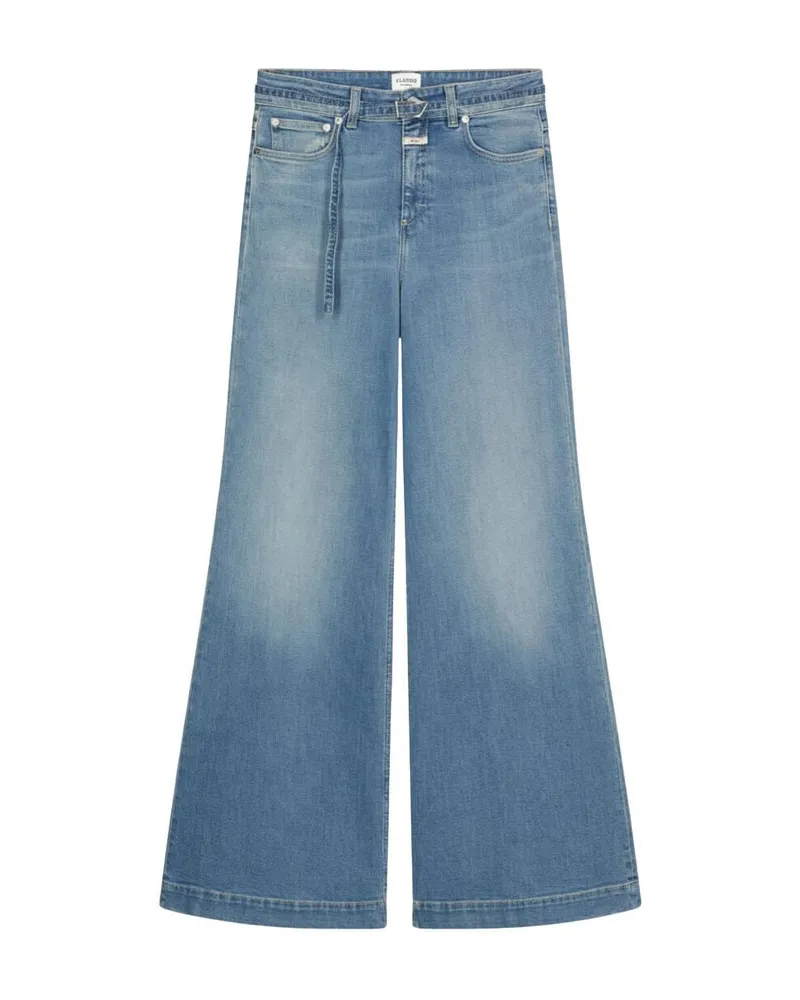 Closed Damen Jeans GLOW UP Flared Fit Stoned