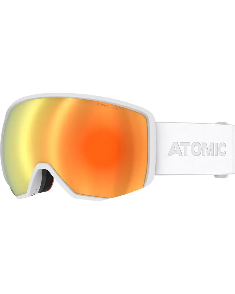 Atomic Damen Skibrille REVENT L STEREO WHITE Weiß
