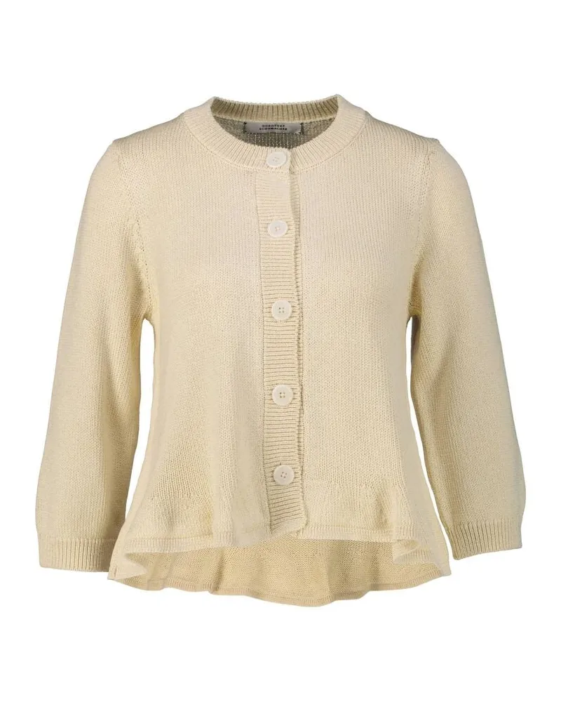 Dorothee Schumacher Damen Strickjacke COTTON CANDY Sand