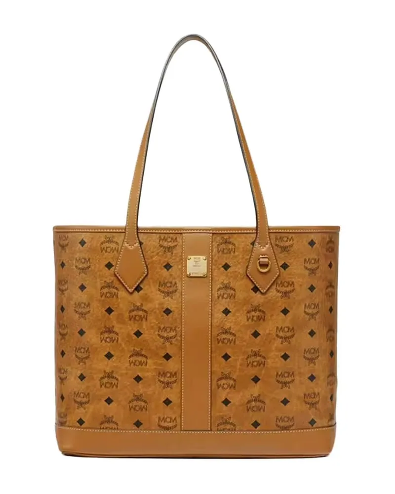 MCM Damen Shopper LIZ MEDIUM Cognac