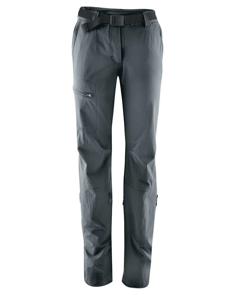 Maier Sports Damen Wanderhose "Lulaka" Slim Fit Grau