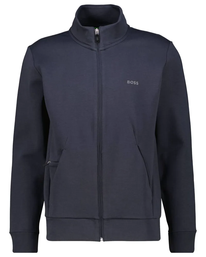 HUGO BOSS Herren Sweatjacke SKAZ Marine