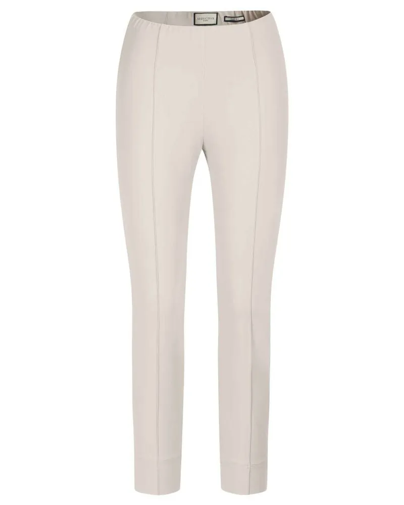 SEDUCTIVE  Damen Caprihose Offwhite