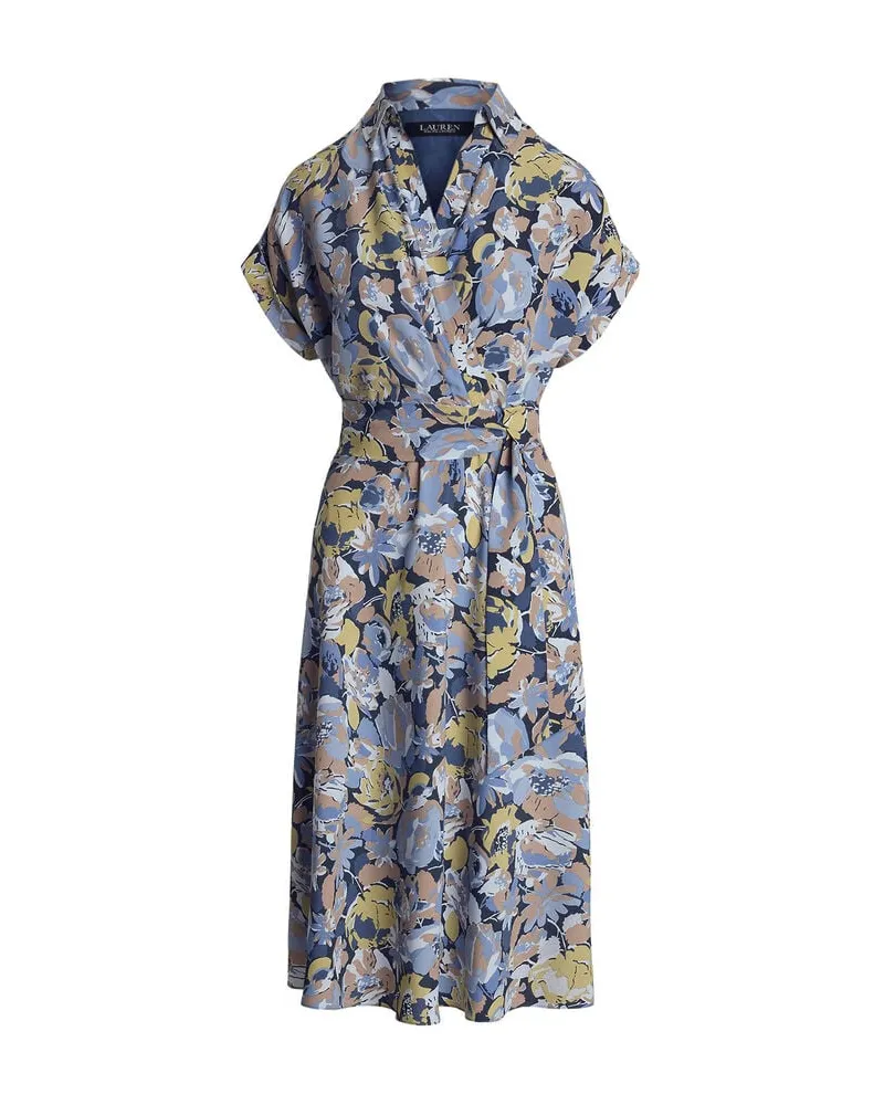 Ralph Lauren Damen Kleid Bleu