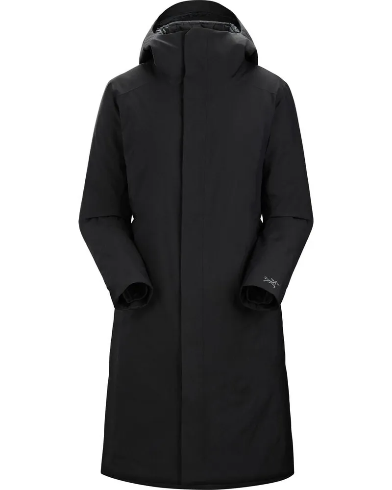 Arc'teryx Damen Daunenparka mit Kapuze PATERA PARKA W Regular Fit Schwarz