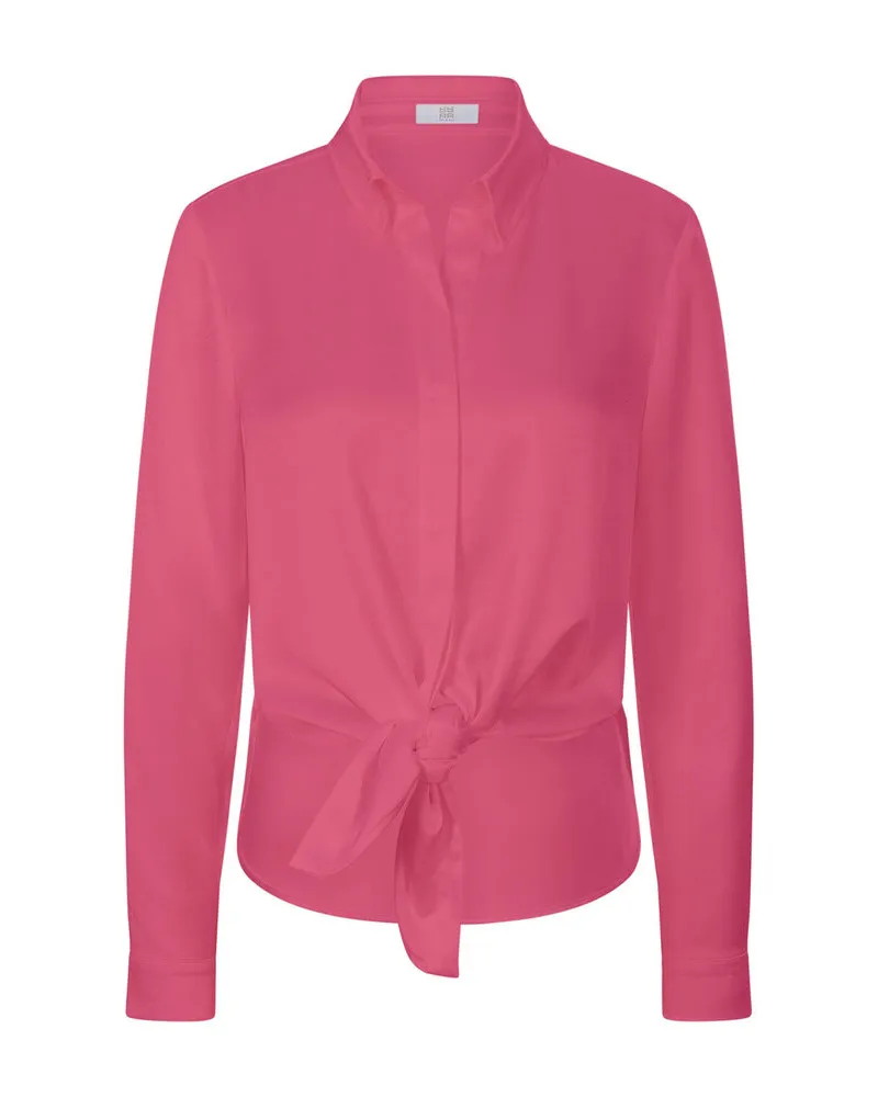 Riani Damen Satinbluse Cherryred