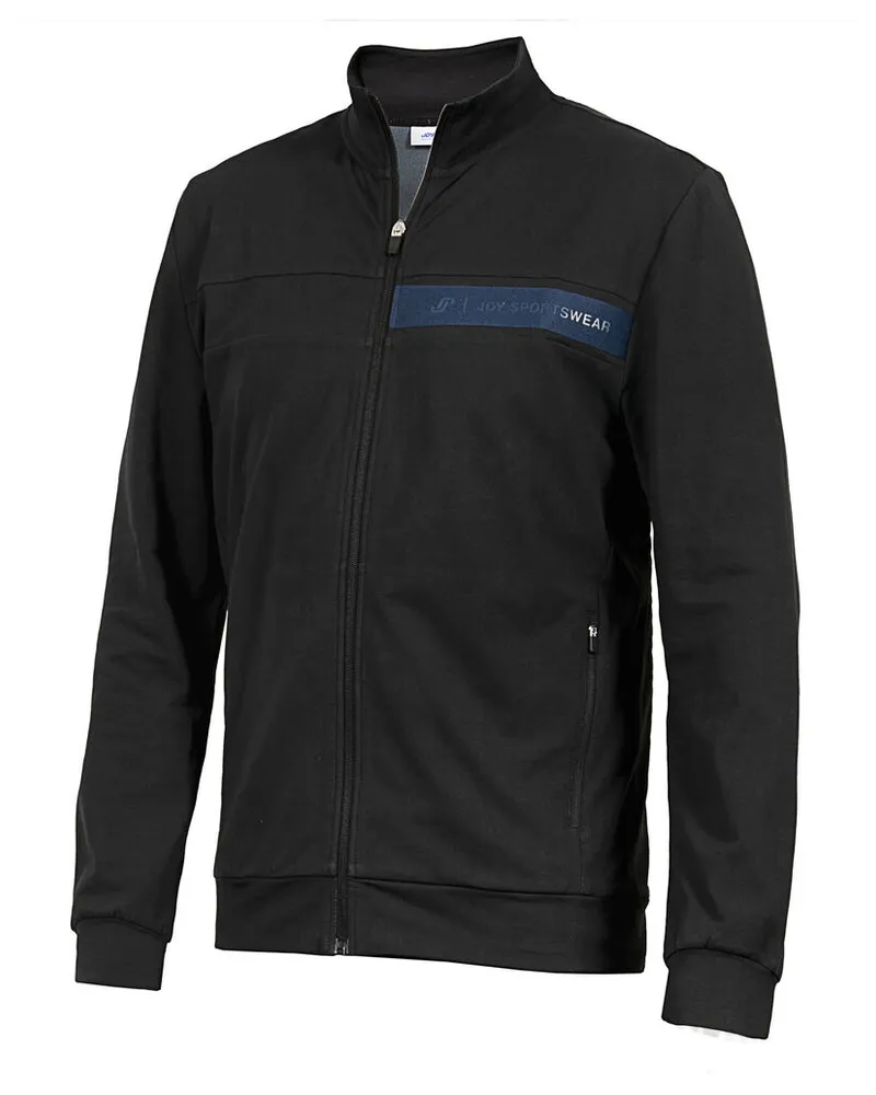 Joy Sportswear Herren Sweatjacke HANNES Schwarz