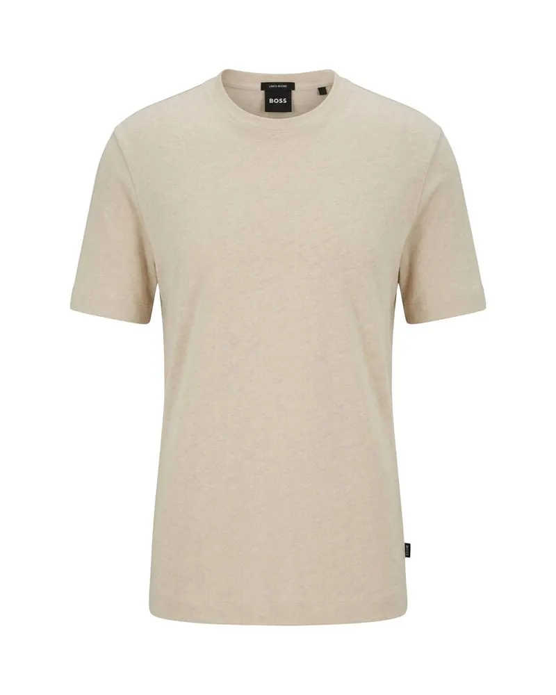 HUGO BOSS Herren T-Shirt H-TAUT Beige