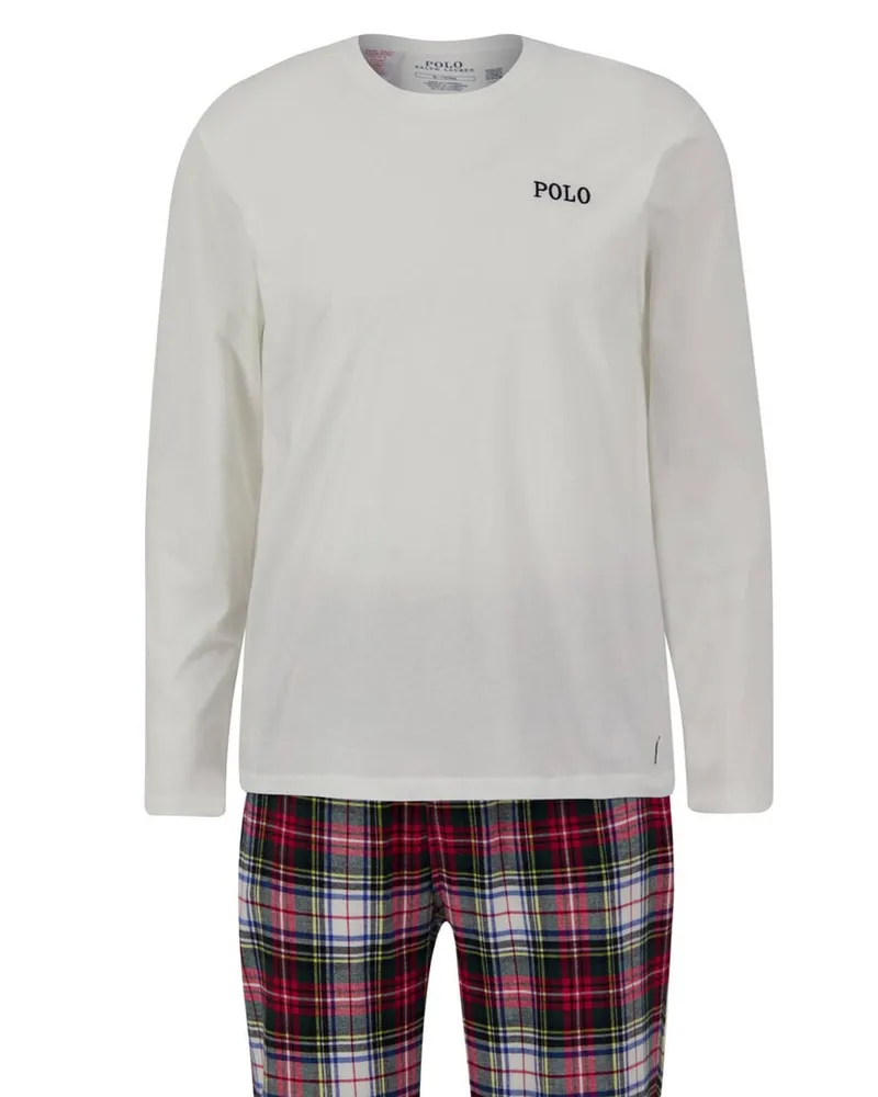 Ralph Lauren Herren Schlafanzug Weiss