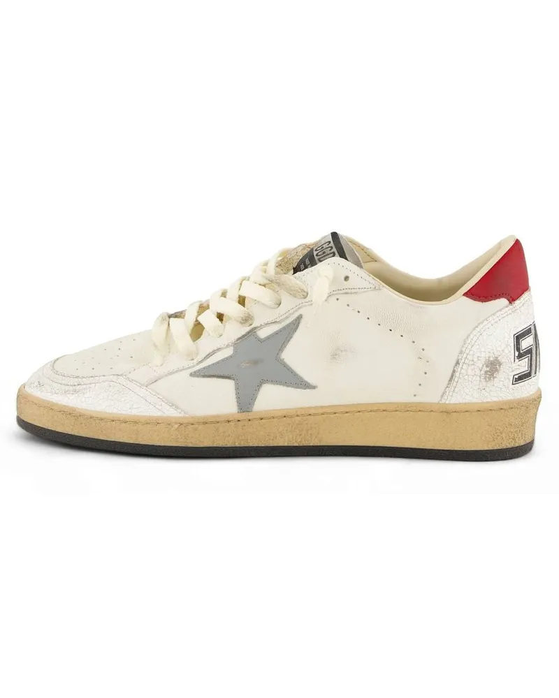 Golden Goose Herren Sneaker BALL STAR NAPPA Weiss