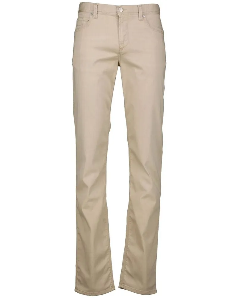 Alberto Herren Jeans PIPE Regular Fit Sand