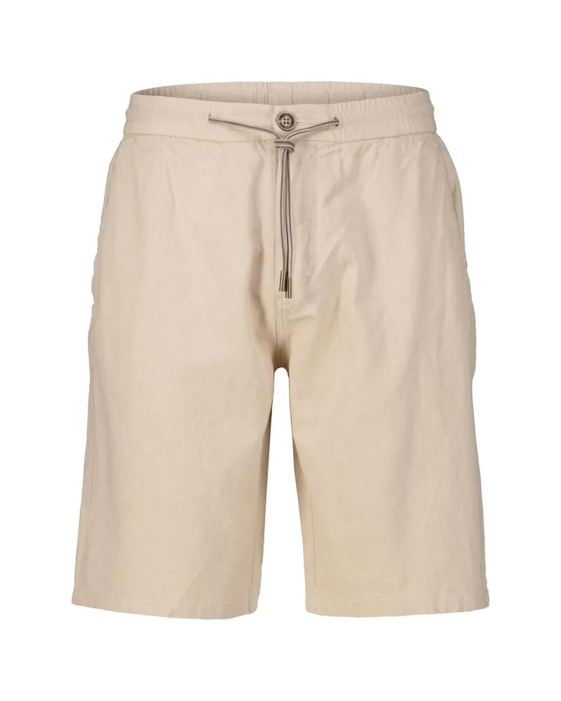 No Excess Herren Shorts aus Leinen-Mix Offwhite