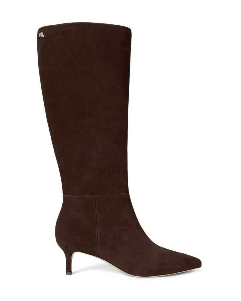 Ralph Lauren Damen Stiefel Bordeaux