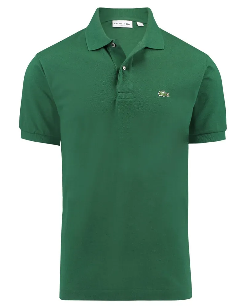 Lacoste Herren Poloshirt aus Baumwolle Classic Fit Grün