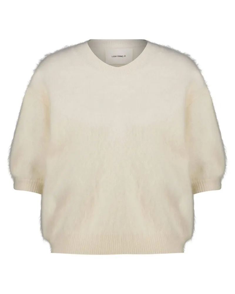 Lisa Yang Damen Kaschmirpullover JUNIPER Offwhite