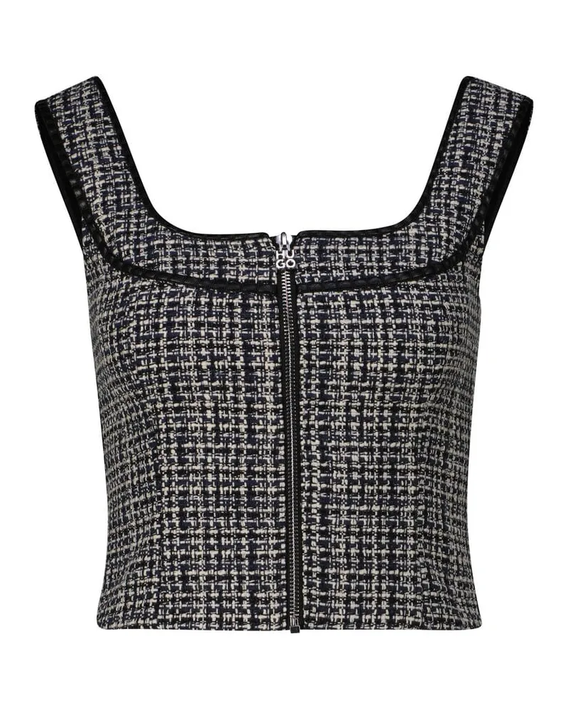 HUGO BOSS Damen Top CUSENE Anthrazit