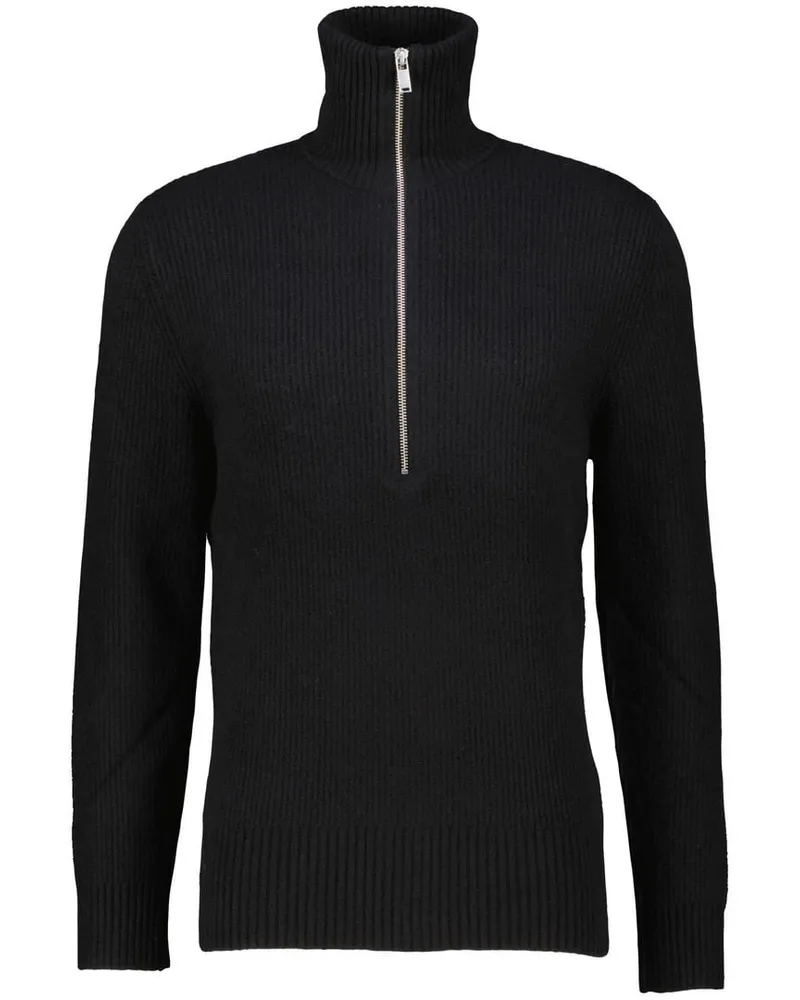 Drykorn Herren Troyer mit Baumwolle und Wolle MANUELO 10 Schwarz