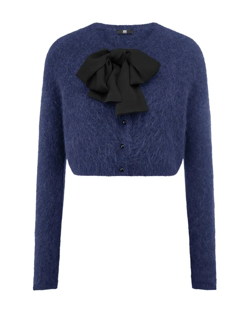 Riani Damen Strickjacke mit Alpaka Mehrfarbig