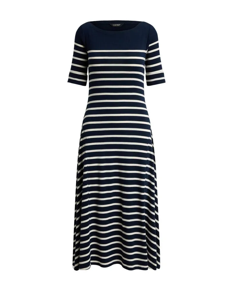 Ralph Lauren Damen Midikleid aus Baumwolle Marine