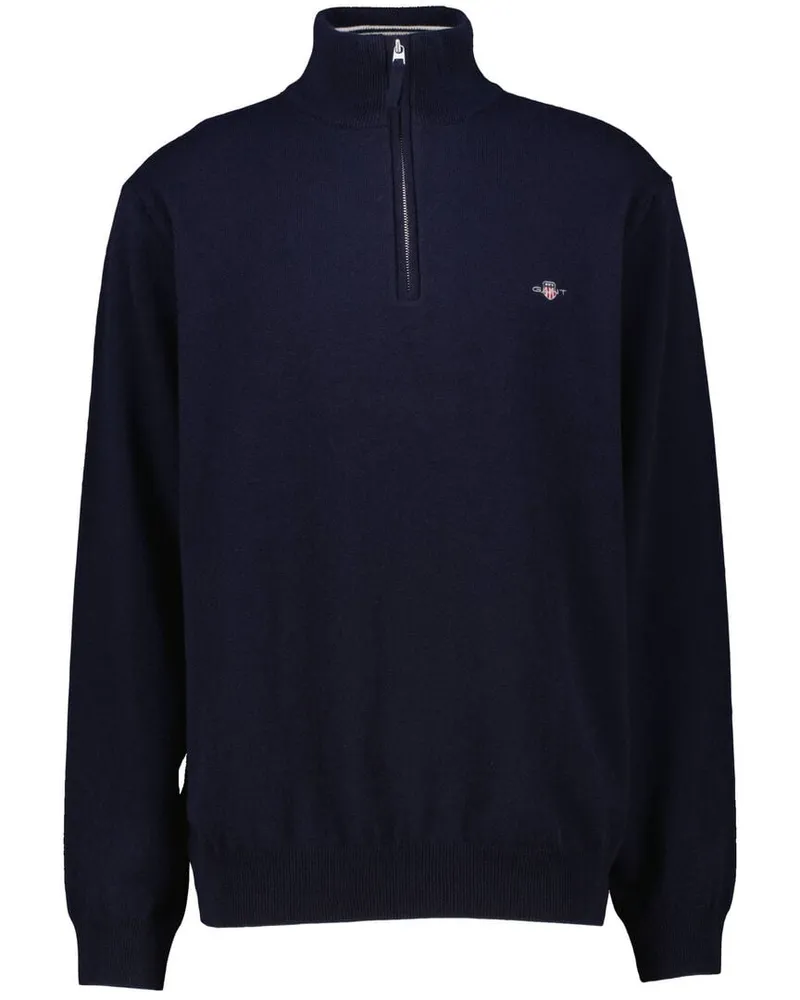 Gant Herren Troyer aus Lammwolle Marine