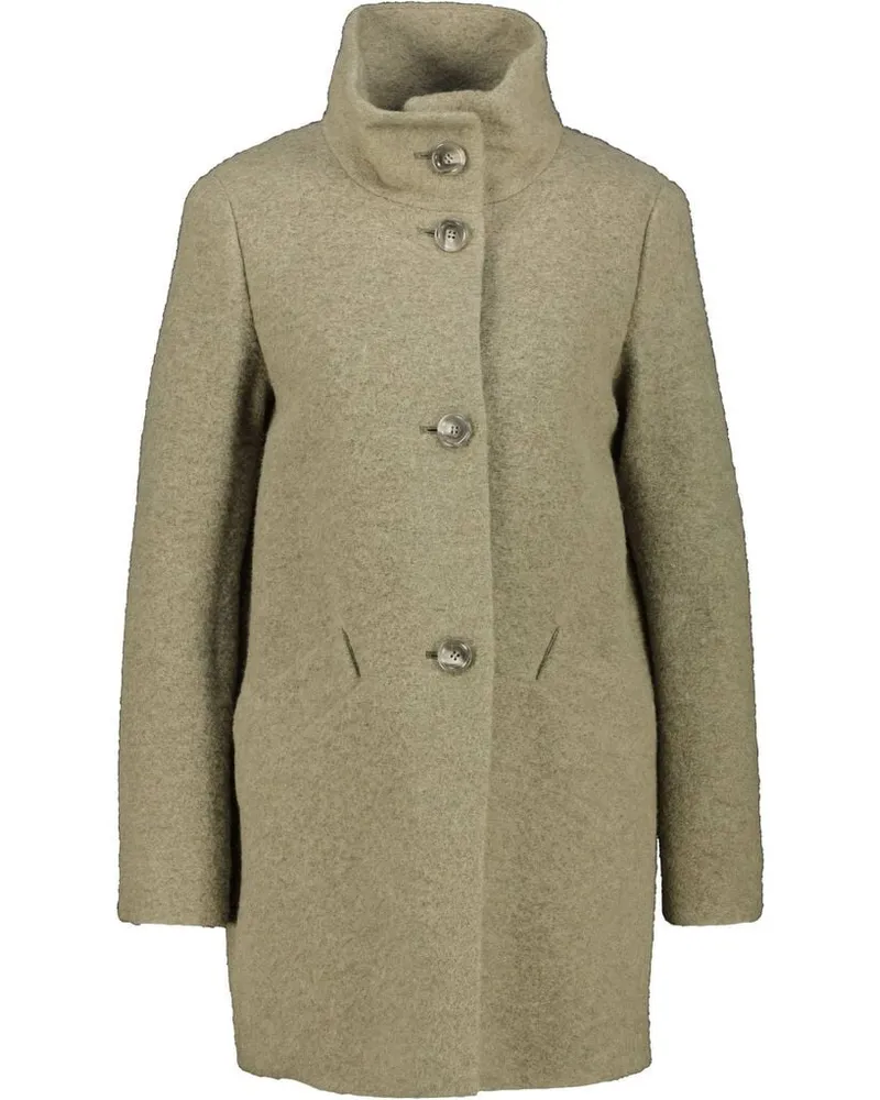 Fuchs Schmitt Damen Kurzmantel mit Wolle Khaki
