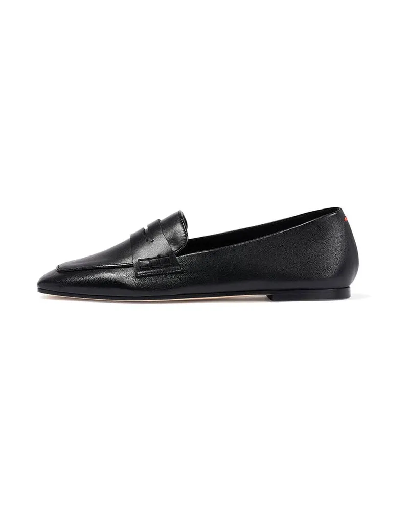 aeyde Damen Loafer ALFIE NAPPA LEATHER Schwarz