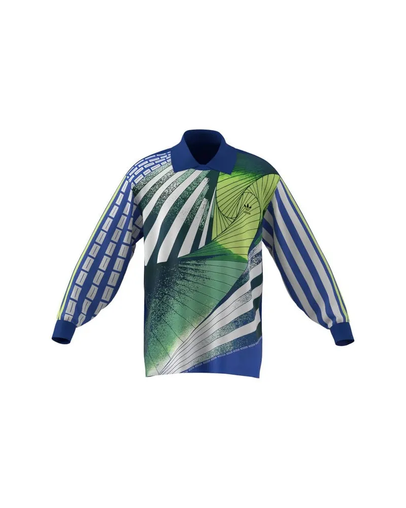 adidas Herren Longsleeve RETRO `GOALIE JSY`92-93 Blau