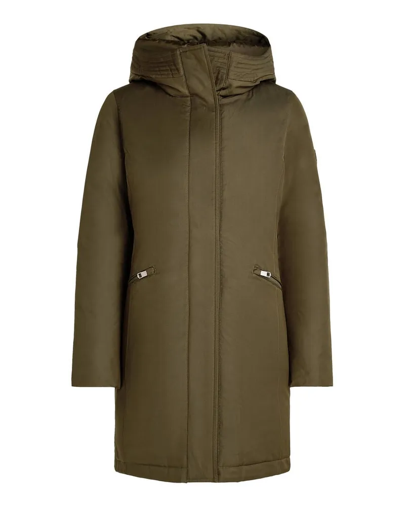 Tommy Hilfiger Damen Parka mit Kapuze Khaki