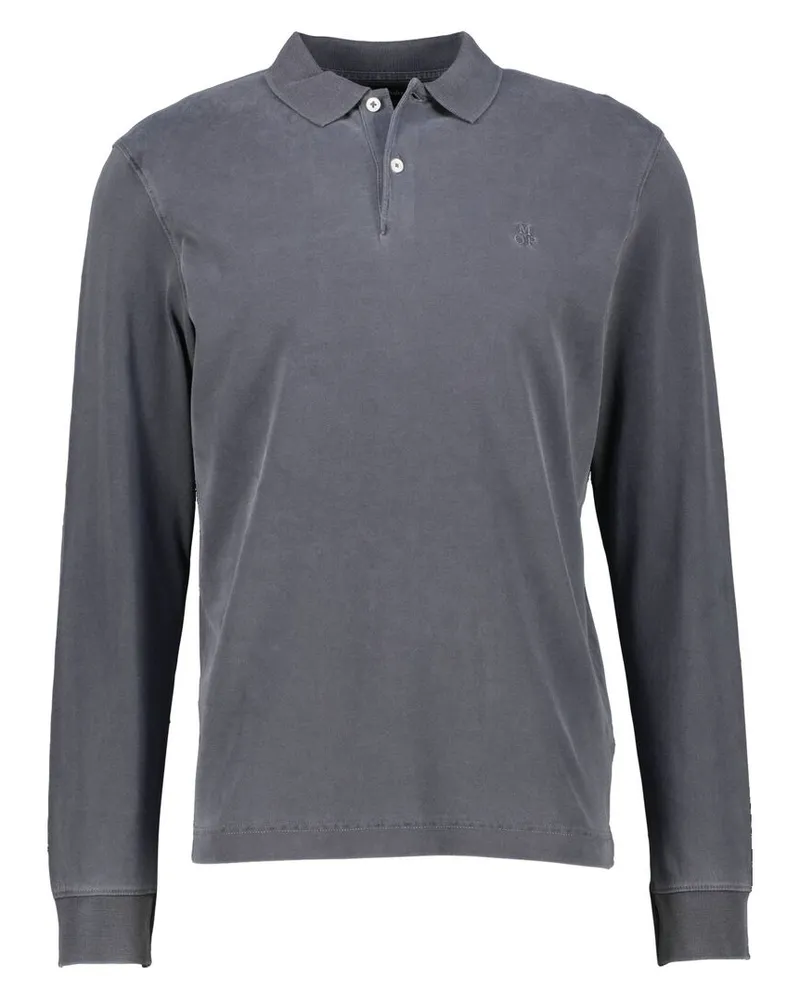 Marc O'Polo Herren Poloshirt aus Bio-Baumwolle Regular Fit Schwarz