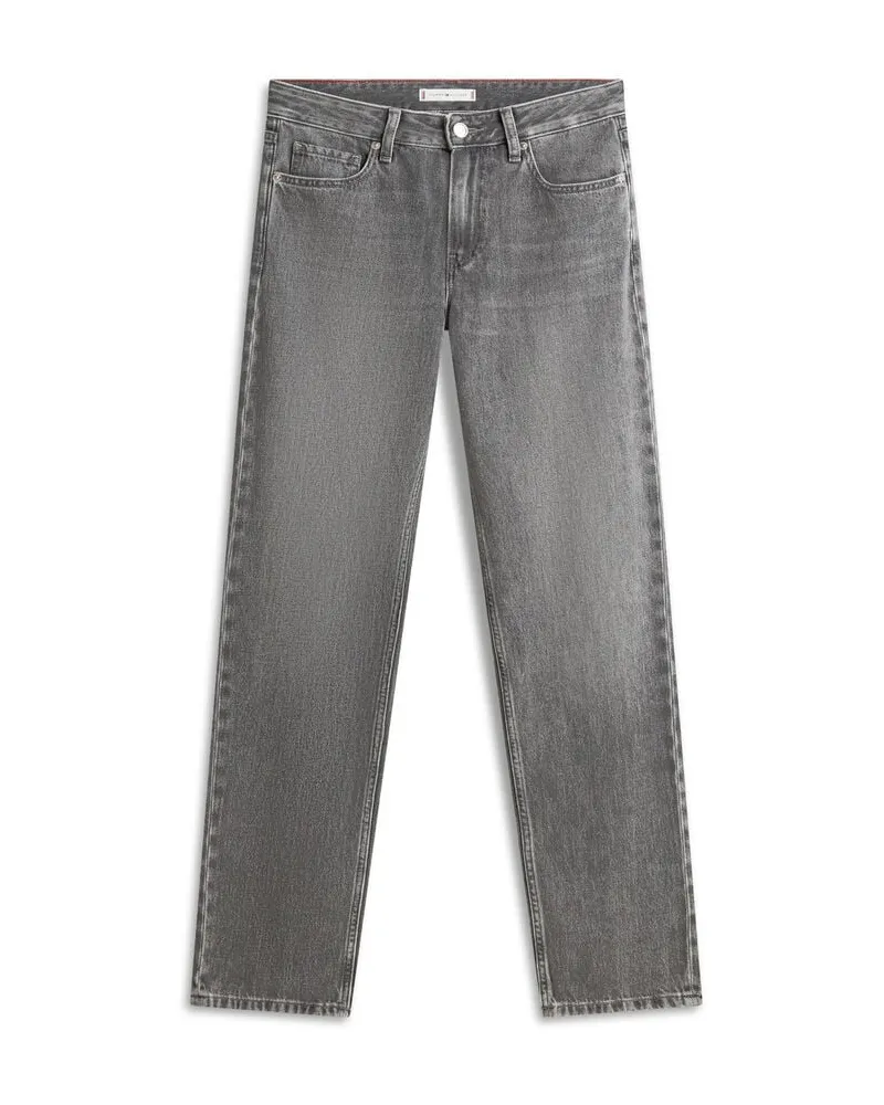 Tommy Hilfiger Damen Jeans GREY Classic Straight Fit Grau
