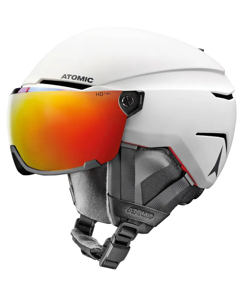 Atomic Skihelm SAVOR VISOR HD Weiß