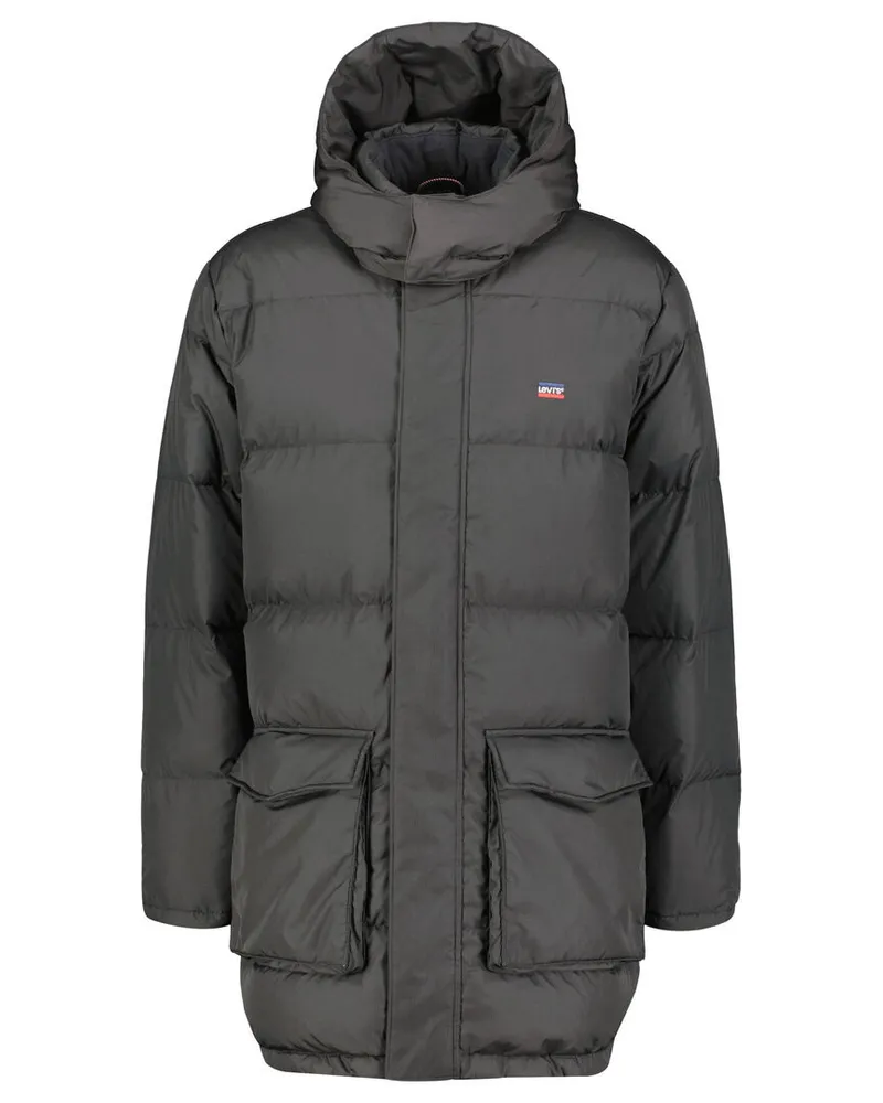 Levi's Herren Daunenparka FILLMORE MID Schwarz