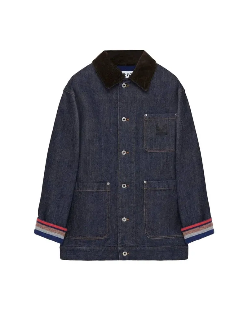 Loewe Herren Jeansjacke aus Baumwolle Blueblack