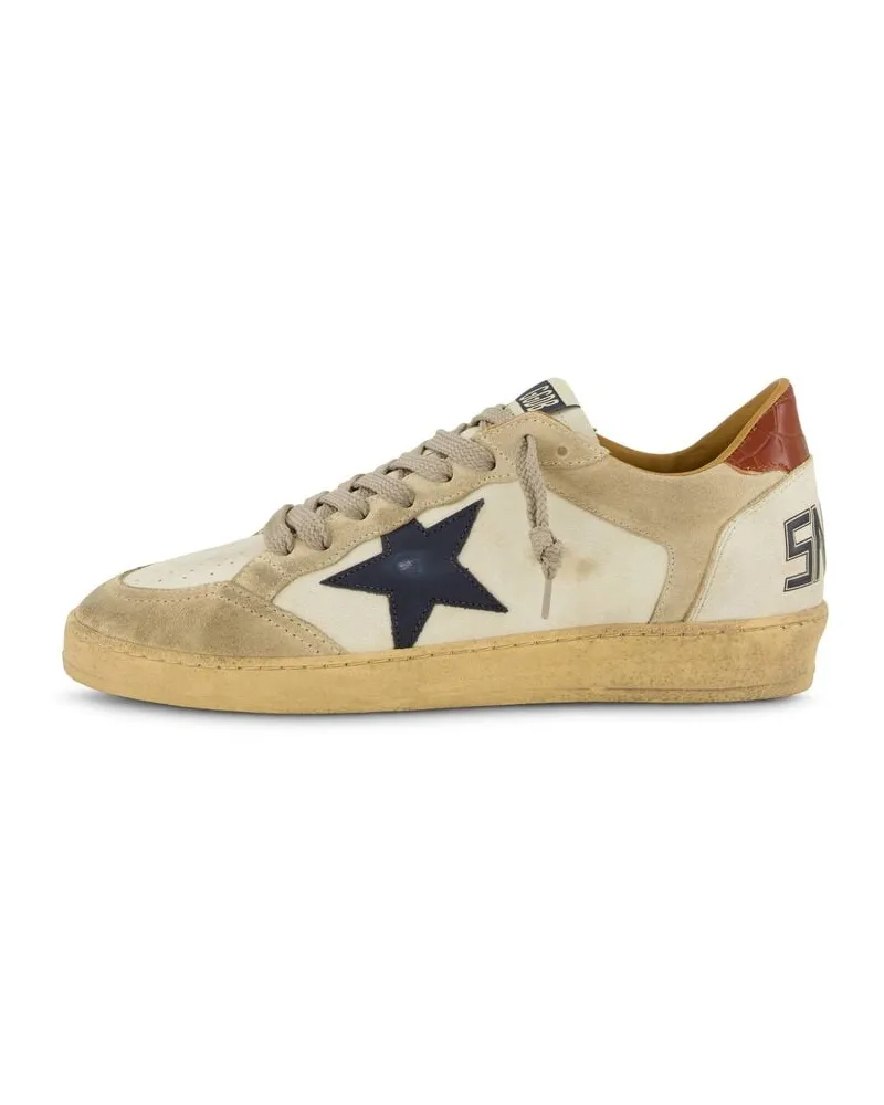 Golden Goose Herren Sneaker BALLSTAR Weiss