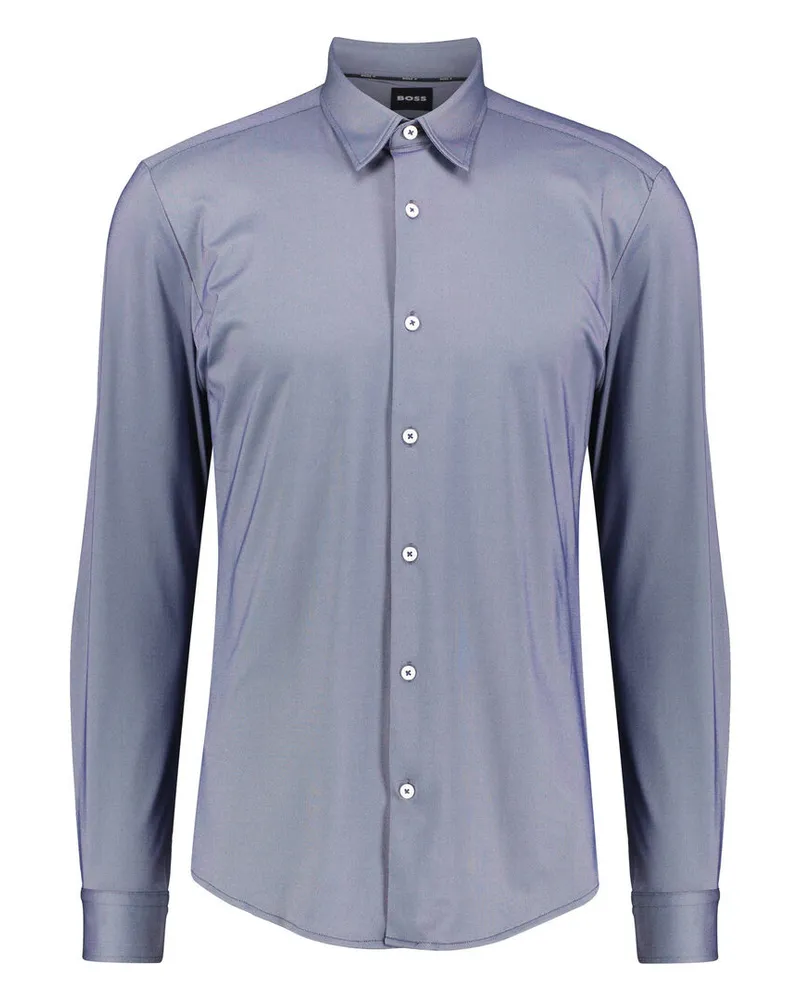 HUGO BOSS Herren Hemd P-ROAN-KENT-C1-233 Slim Fit Marine