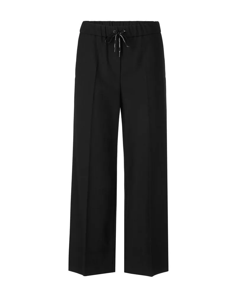 Marc Cain Damen Hose mit Wolle WELKOM Schwarz