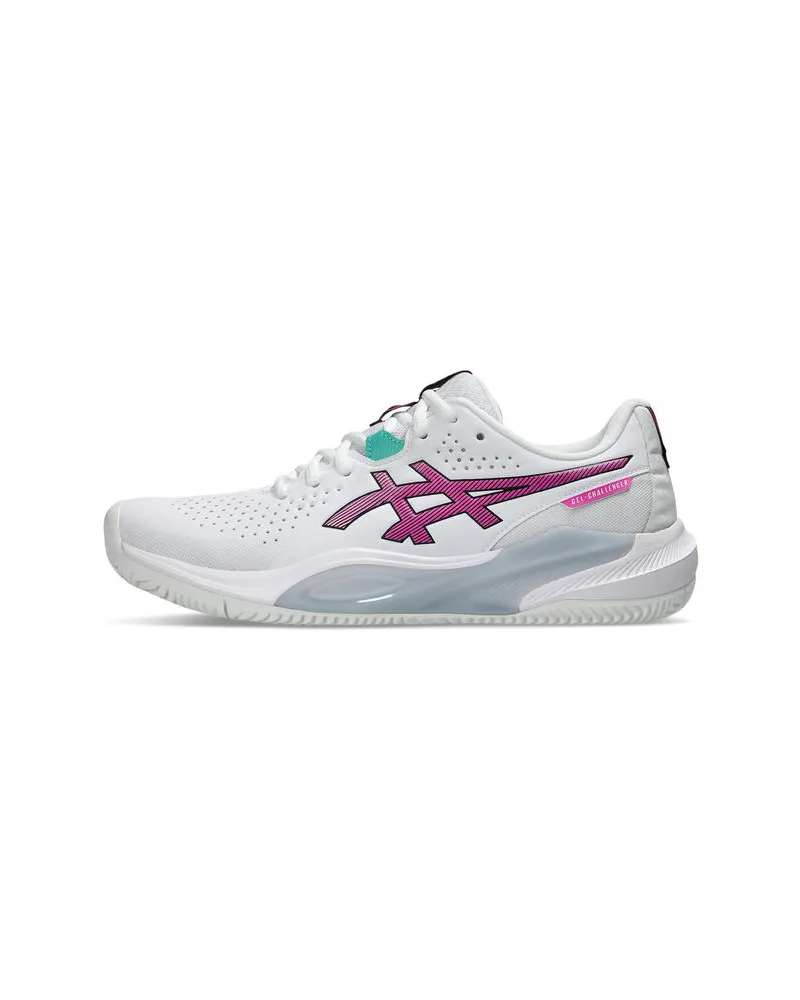Asics Herren Tennisschuhe Sand GEL-CHALLENGER 15 CLAY Weiss