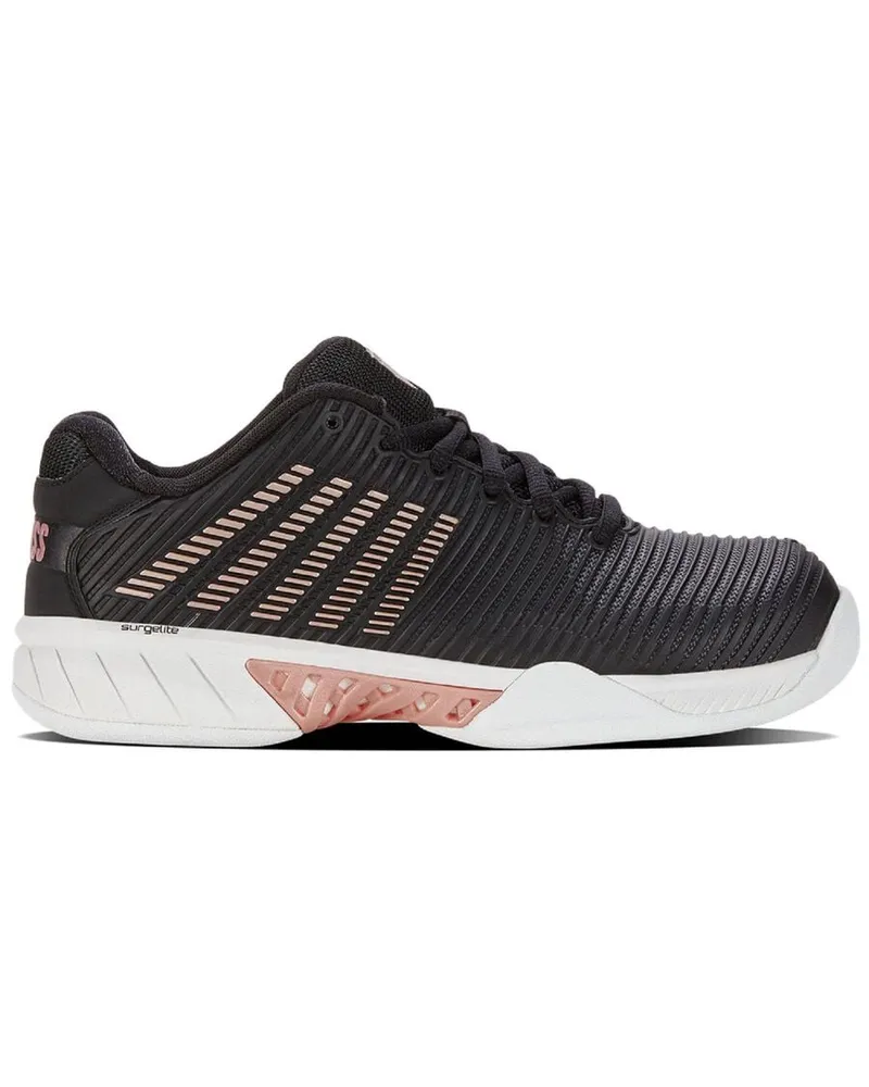 K-Swiss Damen Tennisschuhe Indoor HYPERCOURT EXPRESS 2 CARPET Schwarz