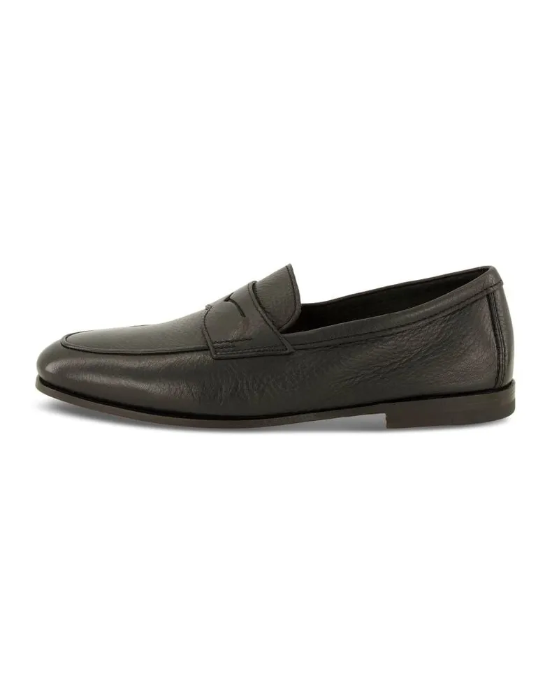 Santoni Herren Loafer Carlos-P Schwarz