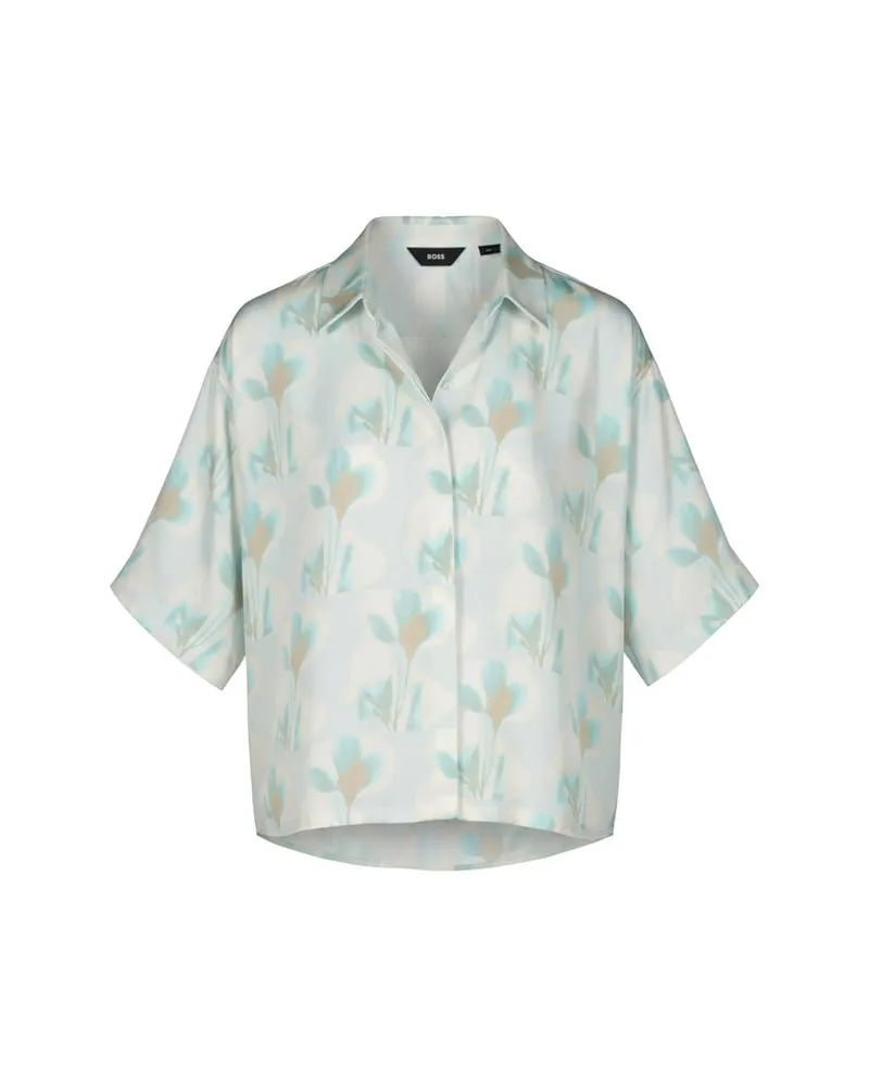HUGO BOSS Damen Bluse BIMINA Mint