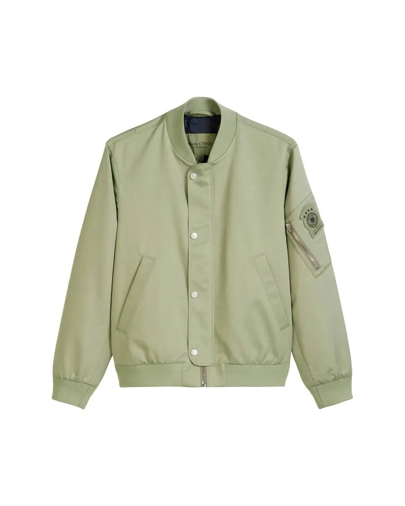 Marc O'Polo Herren Fliegerjacke DFB TRAVEL COLLECTION Grau