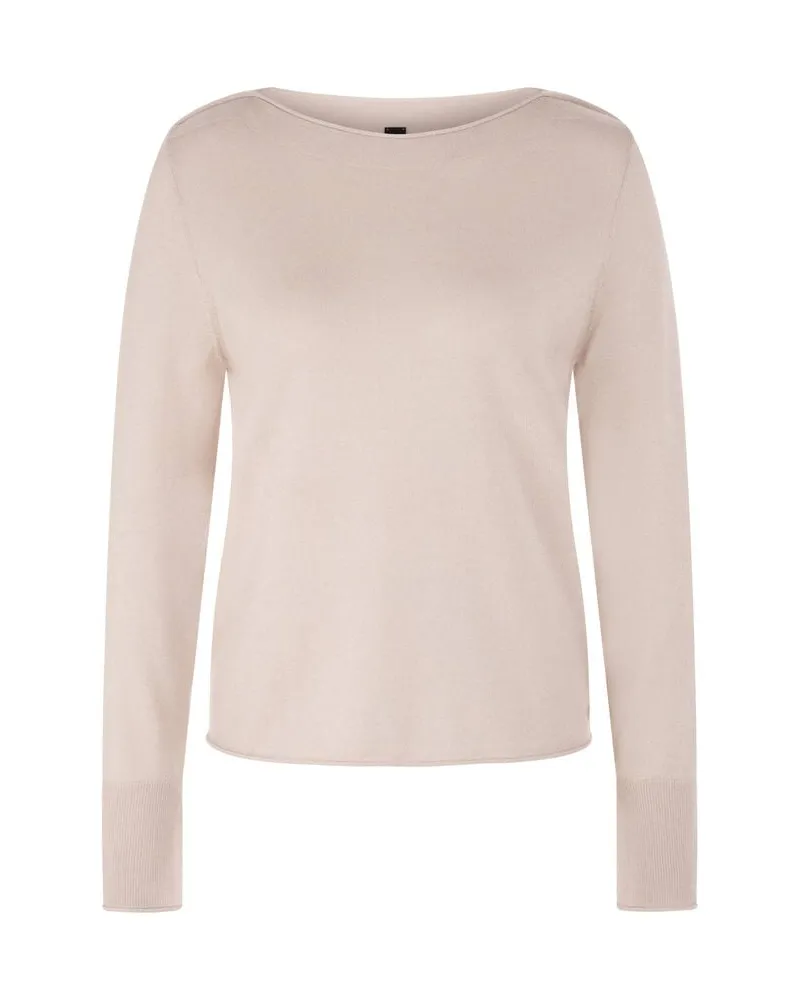 Marc Cain Damen Pullover mit Wolle Sand