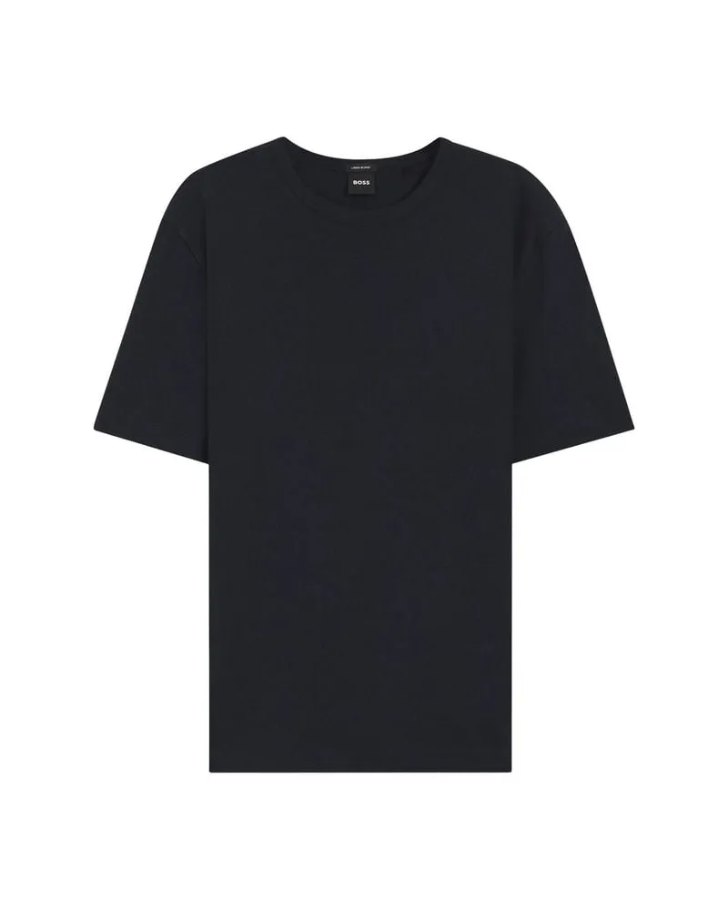 HUGO BOSS Herren T-Shirt H-TAUT Marine