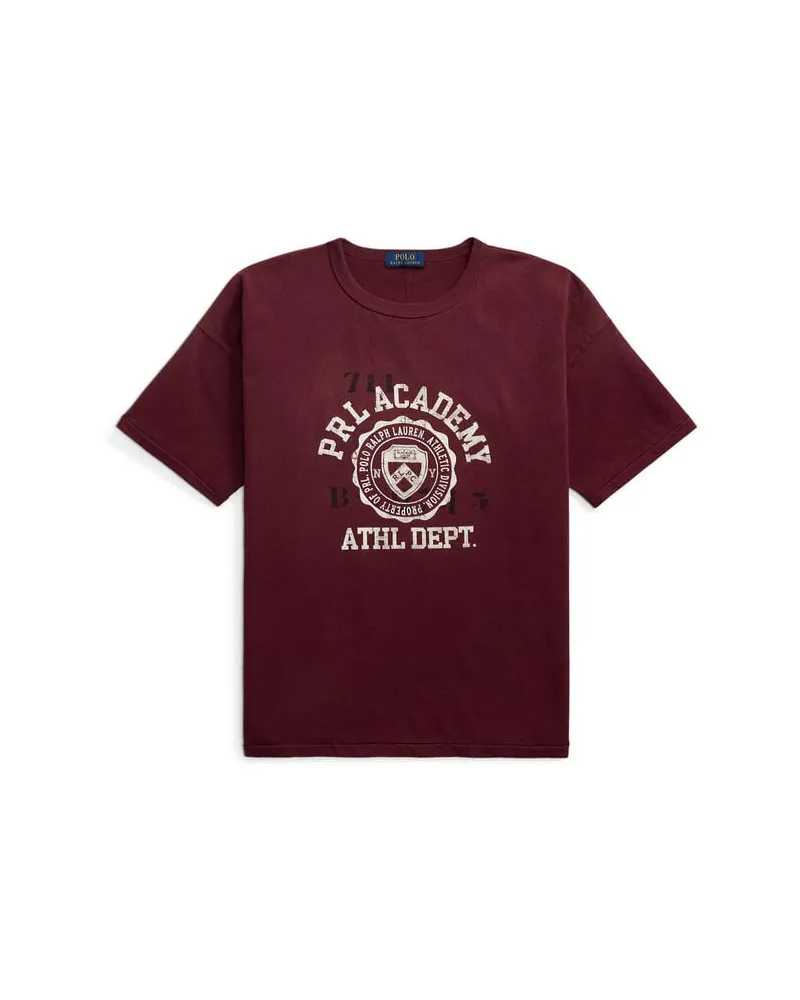 Ralph Lauren Herren T-Shirt mit Logo Classic Fit Cherryred