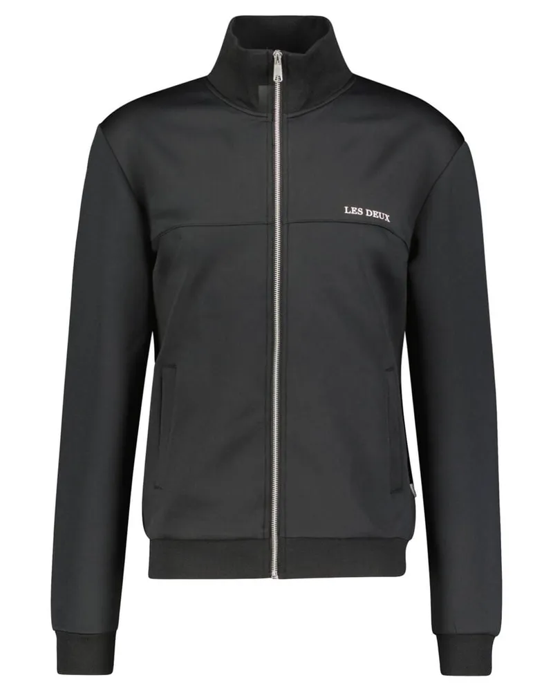 LES DEUX Herren Sweatjacke BALLIER TRACK Schwarz