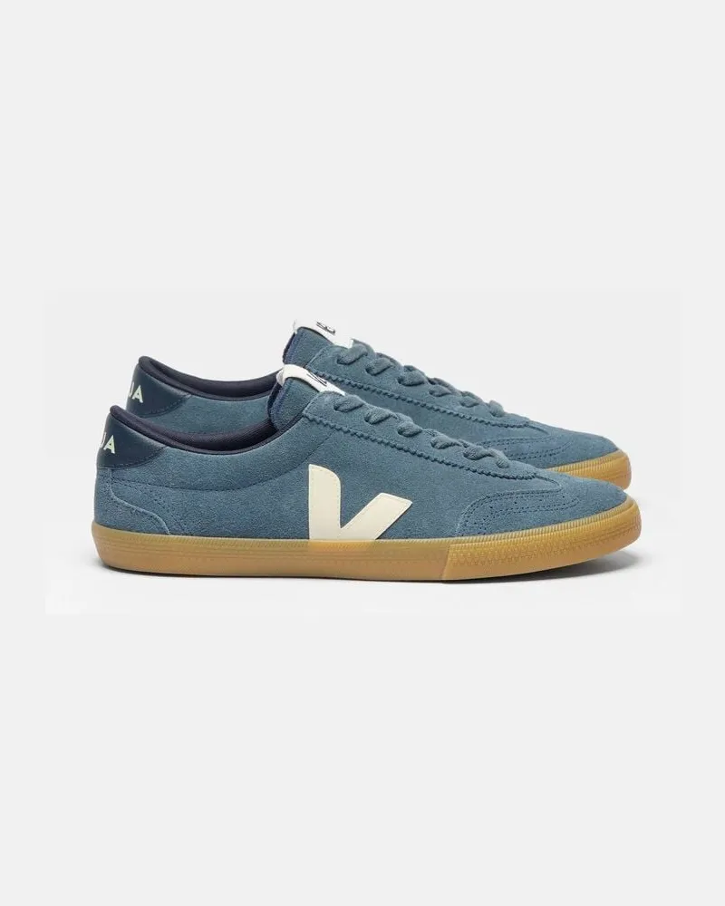 VEJA Herren Sneaker VOLLEY SUEDE Bleu