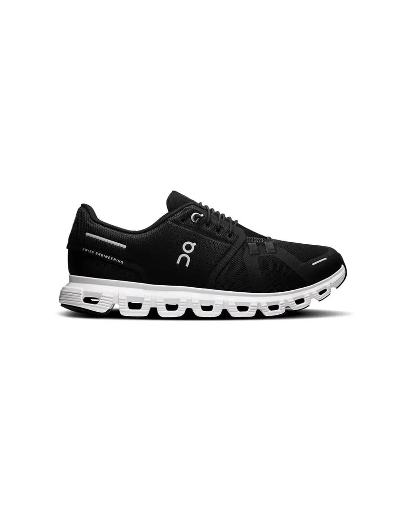 ON Damen Sneaker CLOUD 6 Schwarz