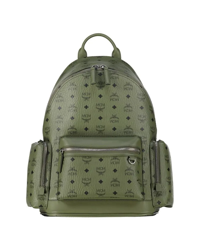MCM Heren Rucksack STARK VISETOS Medium Oliv
